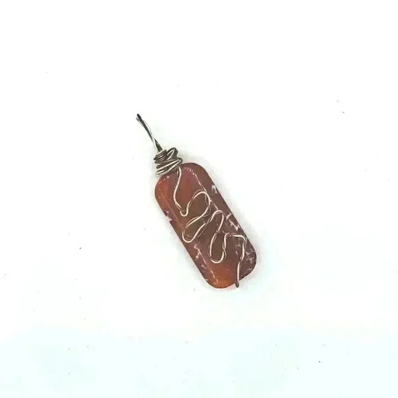 Artisan Jewelry - Carnelian Pendant
